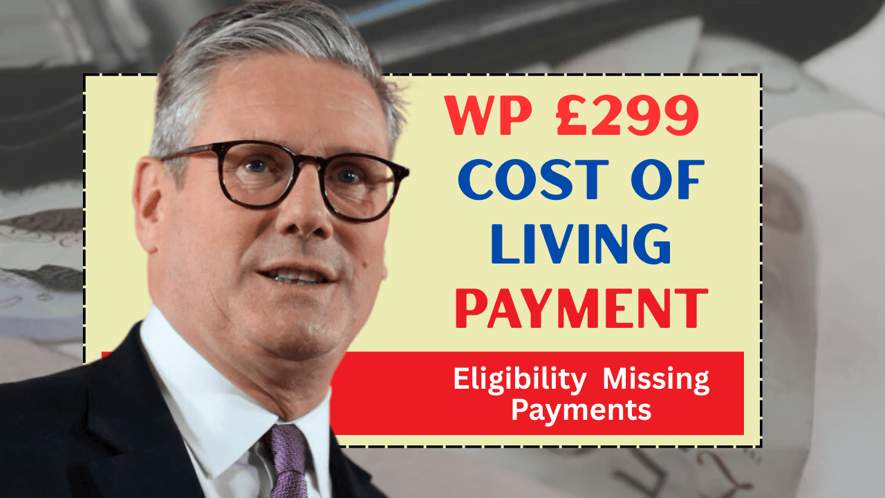 DWP £299 Cost of Living Payment